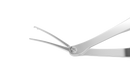 999R 4-21741 Foldable Lens Removing Forceps, Length 114 mm, Squeeze Titanium Handle