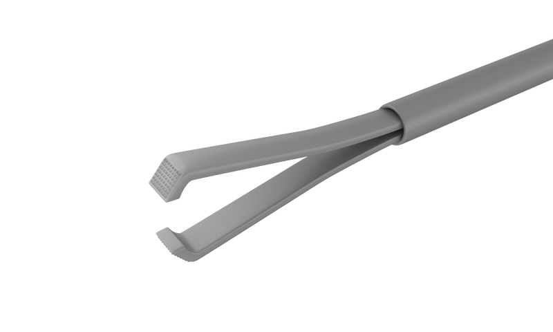 999R 12-450-23 End-Grasping ILM Forceps with Texturized Outer Platform, Enhanced Cohesion, 23 Ga, Tip Only