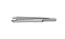 999R 4-0396/MRS Capsulorhexis Forceps with Scale (2.50/5.00 mm), Cross-Action, for 1.50 mm Incisions, Straight Stainless Steel Jaws (8.50 mm), Short Lever (16.00 mm), Medium (91 mm) Round Stainless Steel Handle, Length 110 mm