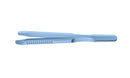 4-0396/LFT Capsulorhexis Forceps with Scale (2.50/5.00 mm), Cross-Action, for 1.50 mm Incisions, Straight Titanium Jaws (8.50 mm), Short Lever (16.00 mm), Long (101 mm) Flat Titanium Handle, Length 120 mm