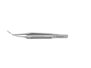 999R 4-03962/SFS Capsulorhexis Forceps with Scale (2.50/5.00 mm), Cross-Action, for 1.50 mm Incisions, Straight Stainless Steel Jaws (8.50 mm), Long Lever (26.00 mm), Short (71 mm) Flat Stainless Steel Handle, Length 100 mm