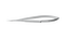 999R 11-013S Osher Universal Corneal Scissors, Blunt Tips, Gently Curved, 13.00 mm Blades, Length 120 mm, Stainless Steel