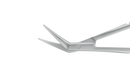 11-024S Castroviejo Corneal Section Scissors, Right, 11.50 mm Blades, Lower Blade 0.50 mm Longer, Length 106 mm, Stainless Steel