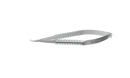 134R 11-034S Universal Corneal Scissors, Blunt Tips, 7.50 mm Curved Blades, Round Handle, Length 110 mm, Stainless Steel