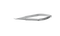 134R 11-034S Universal Corneal Scissors, Blunt Tips, 7.50 mm Curved Blades, Round Handle, Length 110 mm, Stainless Steel