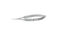 054R 11-058S Gills-Vannas Capsulotomy Scissors, Curved, Sharp Tips, 10.00 mm Blades, Flat Handle, Length 88 mm, Stainless Steel