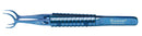 999R 4-08011T Nevyas-Wallace Fixation Forceps, 0.12 mm, 1x2 Teeth, Straight, Round Handle, Length 105 mm, Titanium