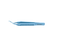 999R 4-0395/SFT Capsulorhexis Forceps with Scale (2.50/5.00 mm), Cross-Action, for 1.50 mm Incisions, Curved Titanium Jaws (8.50 mm), Short Lever (16.00 mm), Short (71 mm) Flat Titanium Handle, Length 90 mm