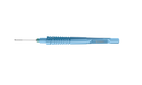 12-301-23H Gripping Forceps with a sandblasted platform, Attached to a Squeeze Handle, with RUMEX Flushing System, 23 Ga
