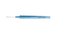 999R 12-301-25H Gripping Forceps with a sandblasted platform, Attached to a Squeeze Handle, with RUMEX Flushing System, 25 Ga