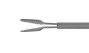 999R 12-304-23H Gripping Forceps With A "Crocodile" Platform, Attached to a Squeeze Handle, with RUMEX Flushing System, 23 Ga