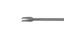 12-325-23H Pick Vitreoretinal Forceps, Attached to a Universal Handle, with RUMEX Flushing System, 23 Ga