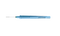 999R 12-410-23H Eckardt End-Gripping Forceps, Attached to a Squeeze Handle, with RUMEX Flushing System, 23 Ga