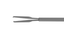 999R 12-410-23H Eckardt End-Gripping Forceps, Attached to a Squeeze Handle, with RUMEX Flushing System, 23 Ga