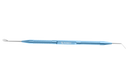 13-110 Paton Spatula And Spoon, Double-Ended, Length 150 mm, Round Titanium Handle
