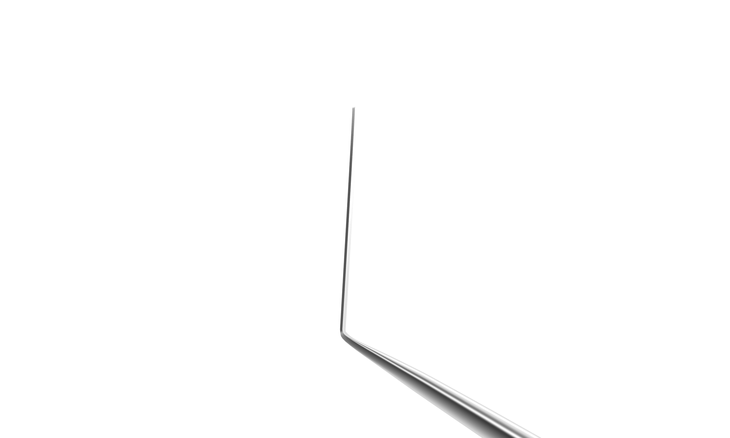 13-147 Bicalto Guide, Blunt Tip,  Angled, Length 121 mm, Round Titanium Handle