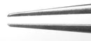 152R 4-185S Tennant Straight Tying Forceps, Extra-Delicate Tips, for 9-0 to 11-0 Sutures, Round Handle, Length 108 mm, Stainless Steel