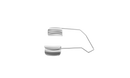 14-0221S Barraquer Speculum with Solid Blades, Temporal, Adult Size, 14.00 mm Blades, Length 40 mm, Stainless Steel