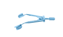 053R 14-0601T Kershner Reversible Speculum, 14.00 mm Solid Blades, Flat Branches, Length 70 mm, Titanium