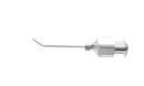 15-055-19 Bishop-Harmon Anterior Chamber Cannula, 19 Ga x 25 mm, Angled, Spatulated