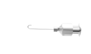 15-073-27 Pearce J-Shaped, Micro Hydrodissector, 27 Ga x 22 mm