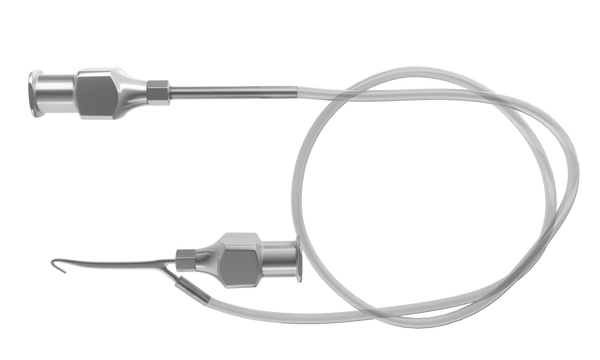 999R 15-1149R J Shaped I/A Cannula, Right, Regular, 23/23 Ga