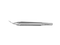 999R 4-0396/MFS Capsulorhexis Forceps with Scale (2.50/5.00 mm), Cross-Action, for 1.50 mm Incisions, Straight Stainless Steel Jaws (8.50 mm), Short Lever (16.00 mm), Medium (91 mm) Flat Stainless Steel Handle, Length 110 mm