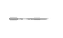 999R 16-010 Rumex Corneoscleral Punch (0.50, 0.75, 1.00, 1.50 mm Tips), Length 122 mm, Titanium Handle