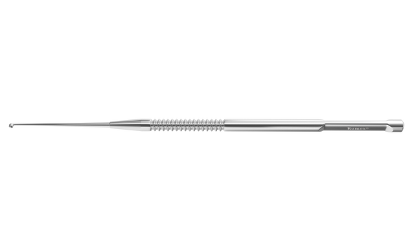 999R 16-063S Meyerhoefer Chalazion Curette, Size 0-1.50 mm, Length 135 mm, Round Handle, Stainless Steel