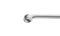 999R 16-065S Meyerhoefer Chalazion Curette, Size 2-2.00 mm, Length 135 mm, Round Handle, Stainless Steel