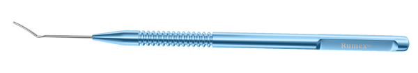 999R 13-171 Spatula for DALK Procedure, 1.00 x 9.00 mm Tip, Length 122 mm, Round Titanium Handle