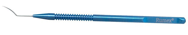 999R 5-021 Lewicky Hook, Angled, 0.15 mm x 10.00 mm Shaft, Length 120 mm, Round Titanium Handle