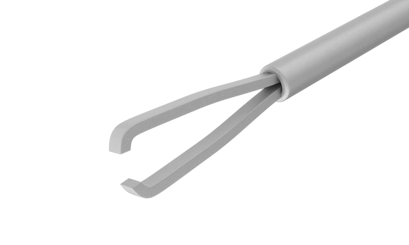 999R 12-4013 End-Grasping Forceps, Expanded Space between Branches, 23 Ga, Tip Only