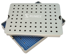 18-331 Aluminum Sterilization Tray with Silicone Mat, 215×165×20, 8.50×6.50×0.80″