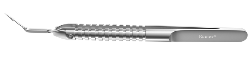 999R 7-111S Prechopper Angled, Cross-Action, Max Opening 3.00 mm, Round Handle, Length 116 mm, Stainless Steel