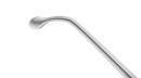 7-075 Intraocular Manipulator with Ball Tip, Angled, 0.50 mm Ball Tip, Length 121 mm, Round Titanium Handle