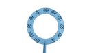 2-030T Mendez Degree Gauge, Round Handle, Length 134 mm, Titanium