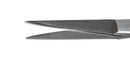 11-080S Straight Iris Scissors, Sharp Tips, 25.00 mm Blades, Ring Handle, Length 115 mm, Stainless Steel