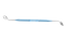 999R 3-0231 Abdullayev Corneal Marker for Keratoplasty, Double-Ended (10.00 mm and 11.00 mm Diameters), with Central Marking Point, Length 146 mm, Round Titanium Handle