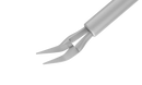 12-2085 Angled Horizontal Vitreoretinal Scissors, 45°, Short Blades, 20 Ga, Tip Only