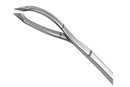 4-033S Small-Incision Capsulorhexis Forceps with Double Cross-Action and Scale, Cystotome Tips, Micro-Thin Jaws, for 1.50 mm incisions, Flat Handle, Length 105 mm, Stainless Steel