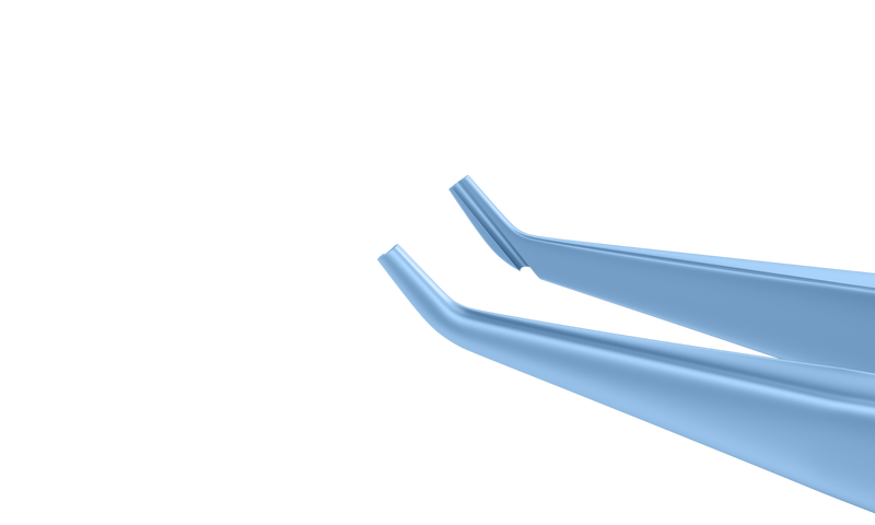 999R 4-075T Ahmed Valve Tube Insertion Forceps, Length 110 mm, Titanium