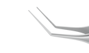 4-092S Kelman-McPherson Tying Forceps, Angled Shafts, with 10.00 mm Tying Platforms, Length 86 mm, Stainless Steel