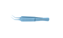 999R 4-092T Kelman-McPherson Tying Forceps, Angled Shafts, with 10.00 mm Tying Platform, Length 86 mm, Titanium