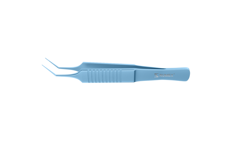 999R 4-092T Kelman-McPherson Tying Forceps, Angled Shafts, with 10.00 mm Tying Platform, Length 86 mm, Titanium