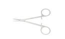 4-120S Hartman Hemostatic Mosquito Forceps, Straight, Serrated jaws, Length 90 mm, Ring Handle, Stainless Steel