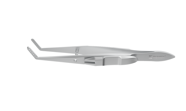 999R 4-130S Jameson Muscle Forceps, Left, 6 Teeth, Slide Lock, Length 100 mm, Stainless Steel
