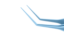 4-175T McPherson Angled Tying Forceps, 10.00 mm Tying Platform, Length 104 mm, Titanium