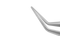 999R 4-2012S Stodulka Forceps for Small-Incision Lenticule Extraction (ReLEx SMILE), Angled, Flat Handle, Length 100 mm, Stainless Steel