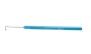 999R 5-046 Rychwalski Muscle Hook, 12.20 mm Hook with Groove, Length 140 mm, Flat Titanium Handle